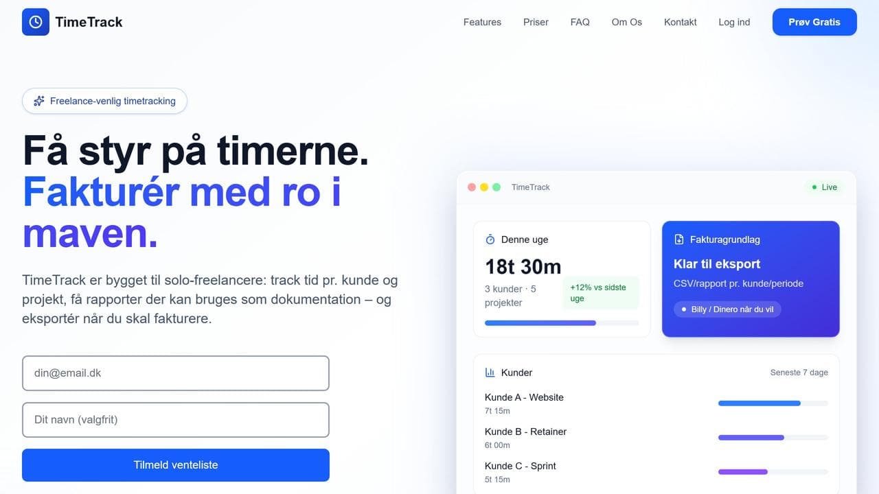 TimeTrack.dk